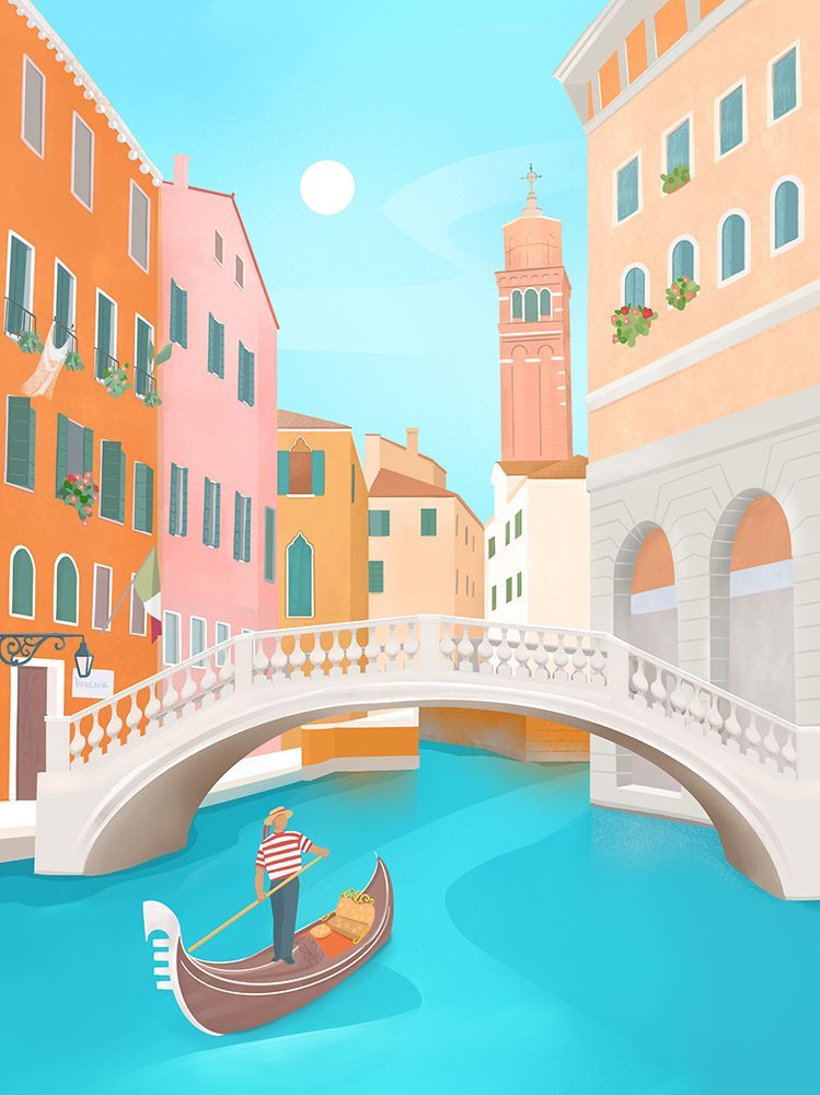 Venice art print by Petra Lizde for $57.95 CAD