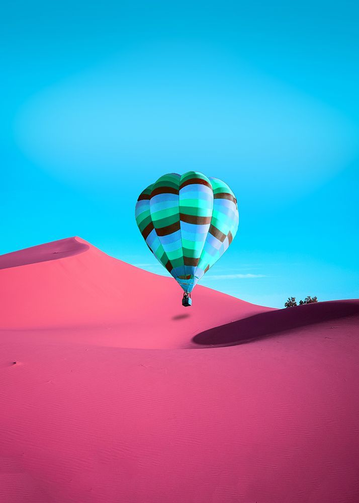 Pink Desert art print by Al Barizi for $57.95 CAD