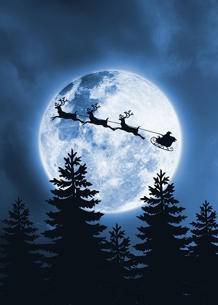 Santa Claus Christmas art print by Al Barizi for $57.95 CAD