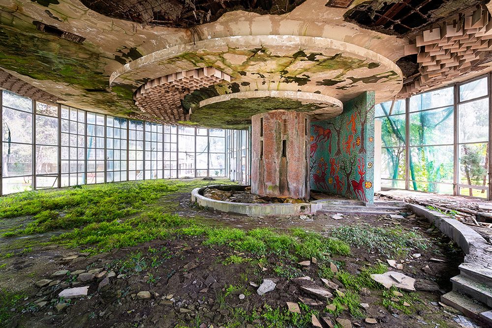 The Bar in Decay art print by Roman Robroek for $57.95 CAD