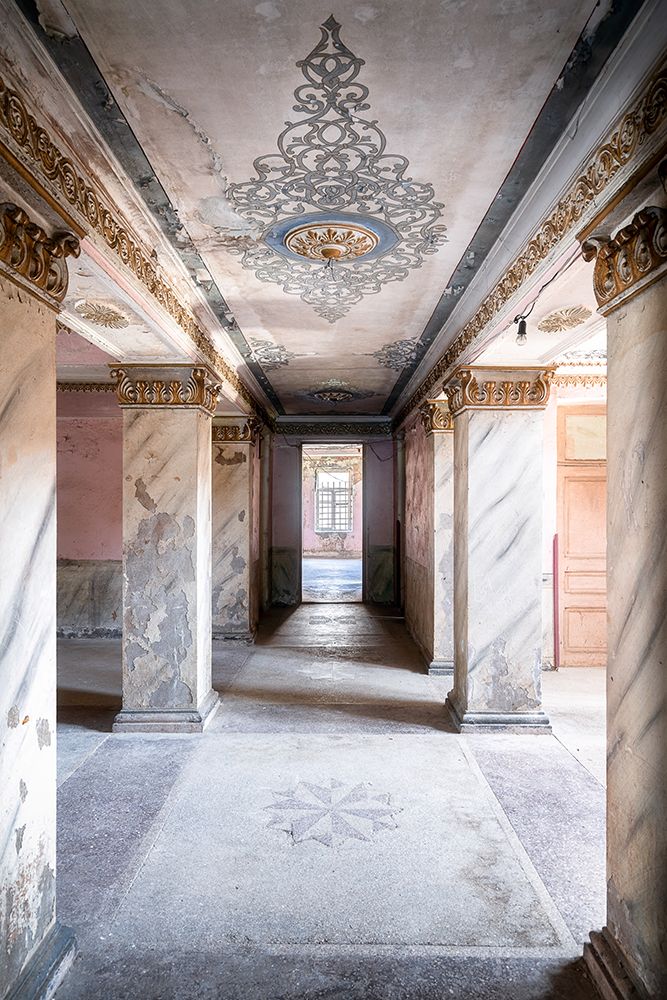 Pastel Hallway art print by Roman Robroek for $57.95 CAD