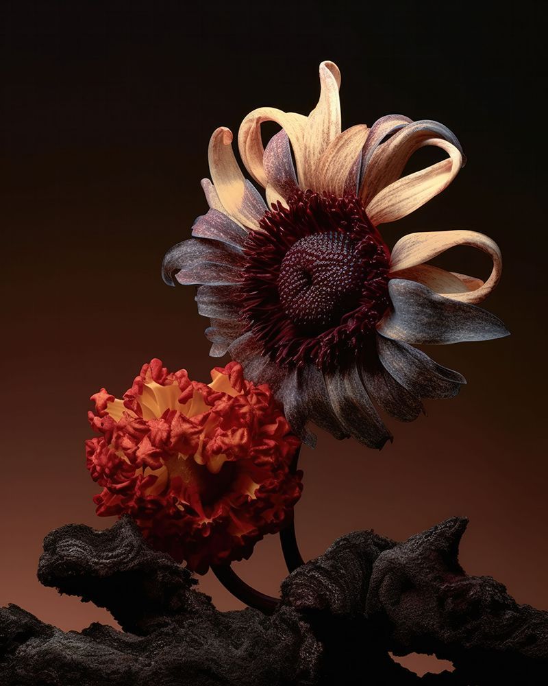 Still Life Flowers No5 art print by Minorstep for $57.95 CAD