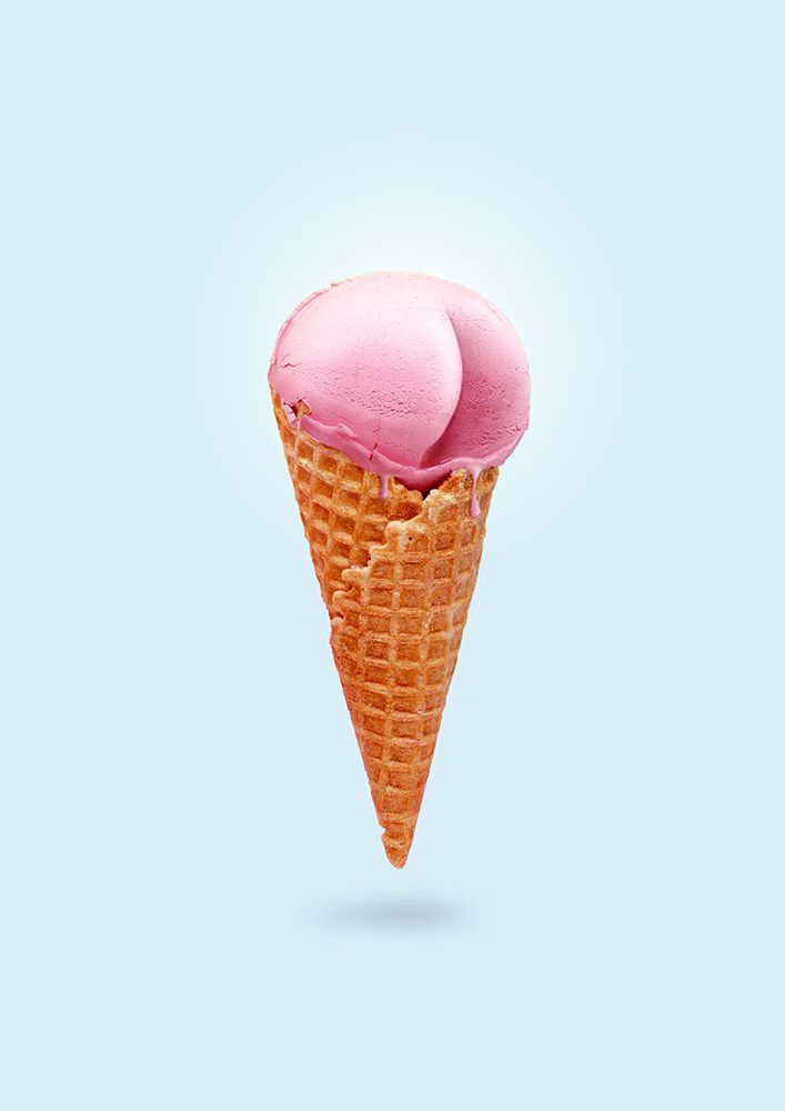 Ass Cream art print by Artem Pozdniakov for $57.95 CAD