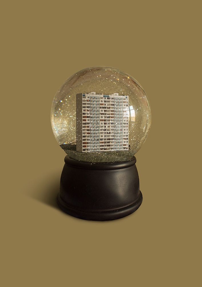 Urban Snow Globe art print by Artem Pozdniakov for $57.95 CAD