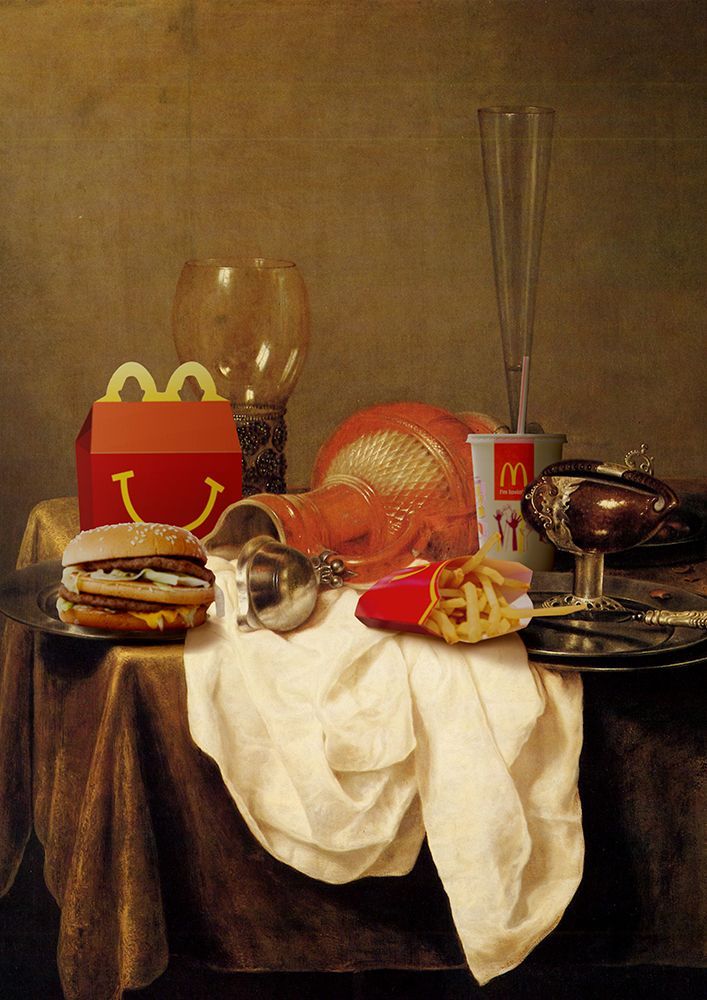 Classic dinner art print by Artem Pozdniakov for $57.95 CAD