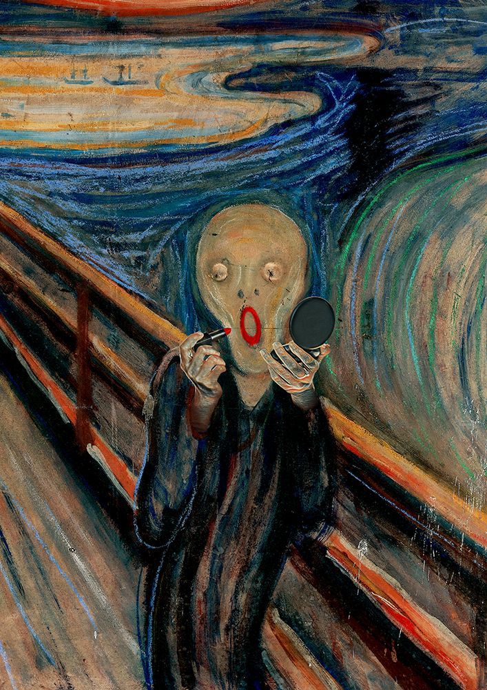 Screaming Make Up art print by Artem Pozdniakov for $57.95 CAD