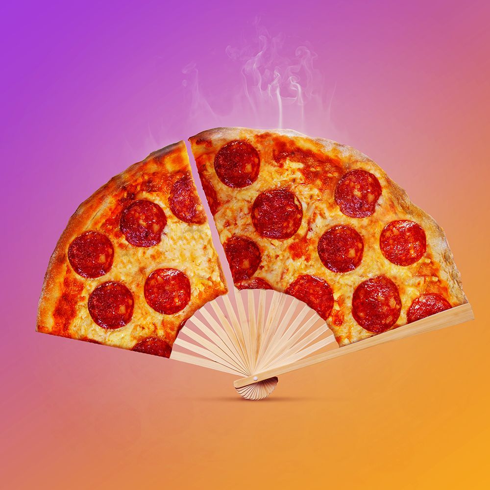 Pizza Fan art print by Artem Pozdniakov for $57.95 CAD