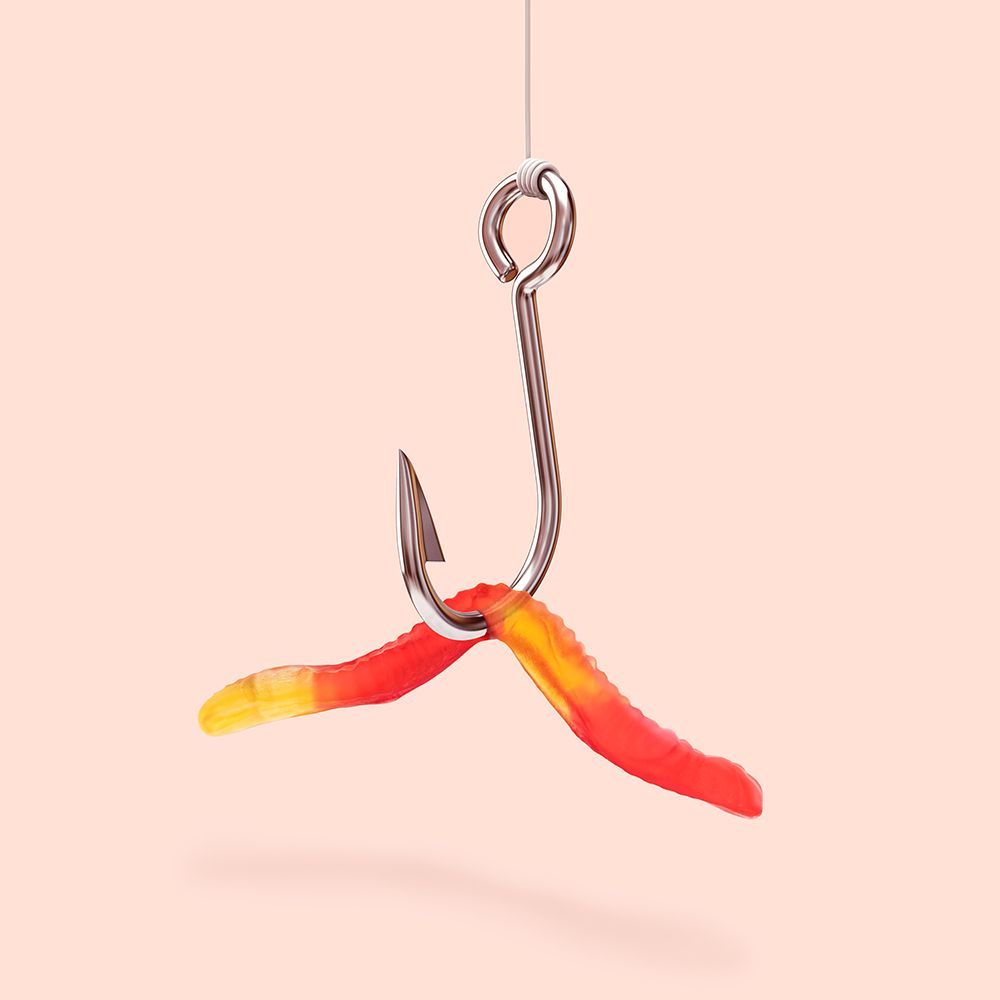 gummy_square.jpg Sweet Bait art print by Artem Pozdniakov for $57.95 CAD