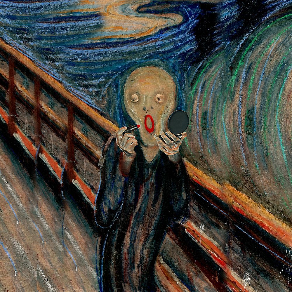 Screaming Make Up art print by Artem Pozdniakov for $57.95 CAD