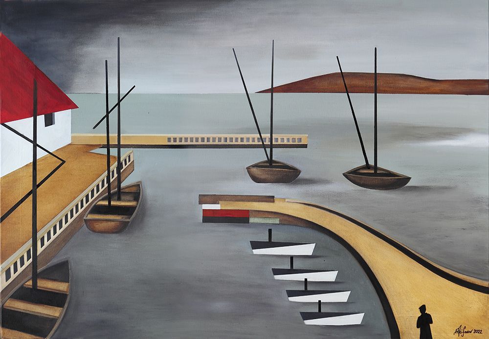 Port art print by Alexander Trifonov for $57.95 CAD