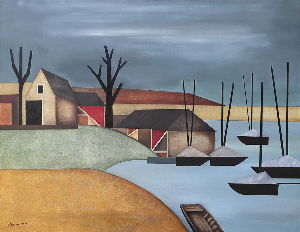On the bay art print by Alexander Trifonov for $57.95 CAD