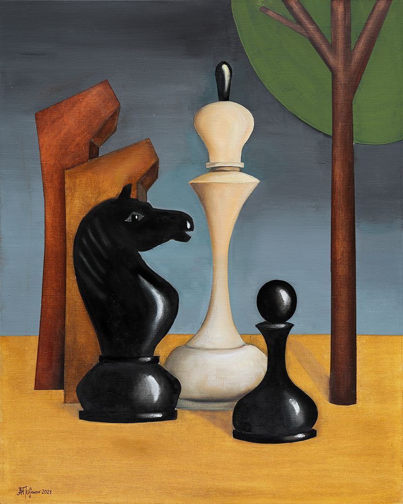 Black Horse art print by Alexander Trifonov for $57.95 CAD