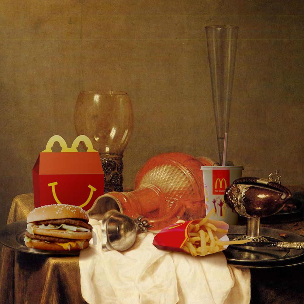 Classic dinner art print by Artem Pozdniakov for $57.95 CAD