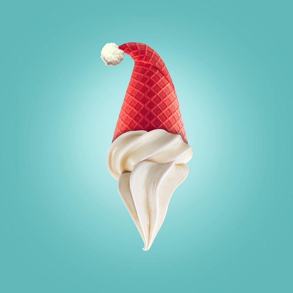 Santas Cream art print by Artem Pozdniakov for $57.95 CAD