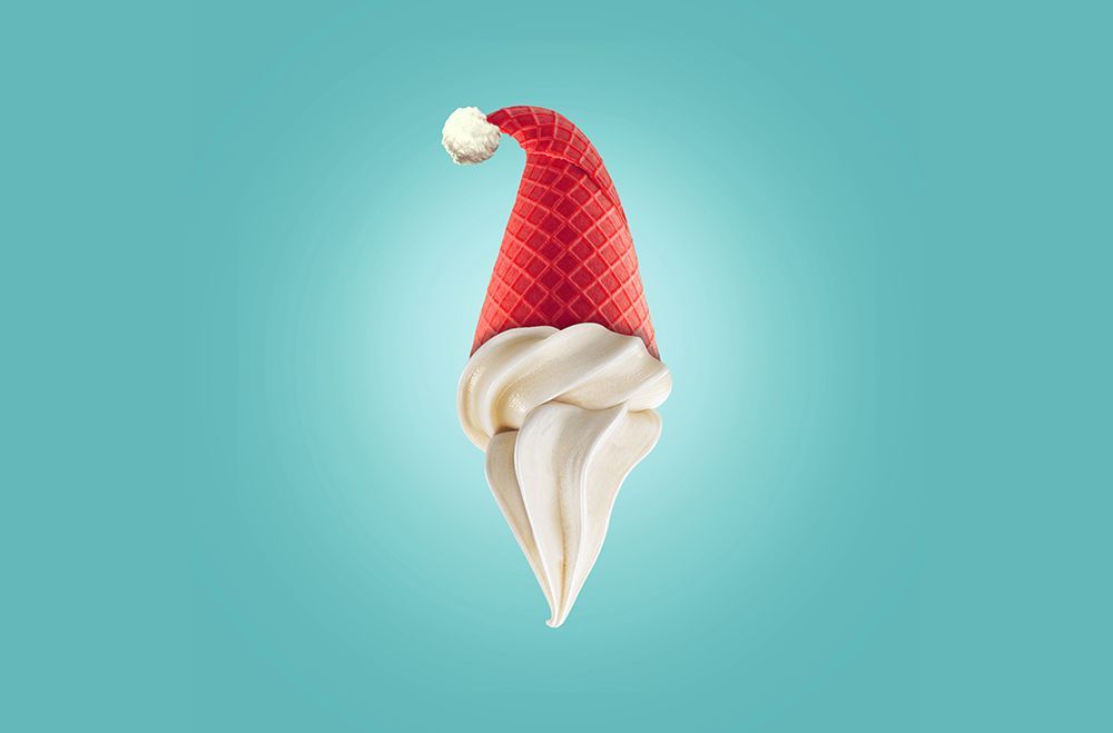 Santas Cream art print by Artem Pozdniakov for $57.95 CAD