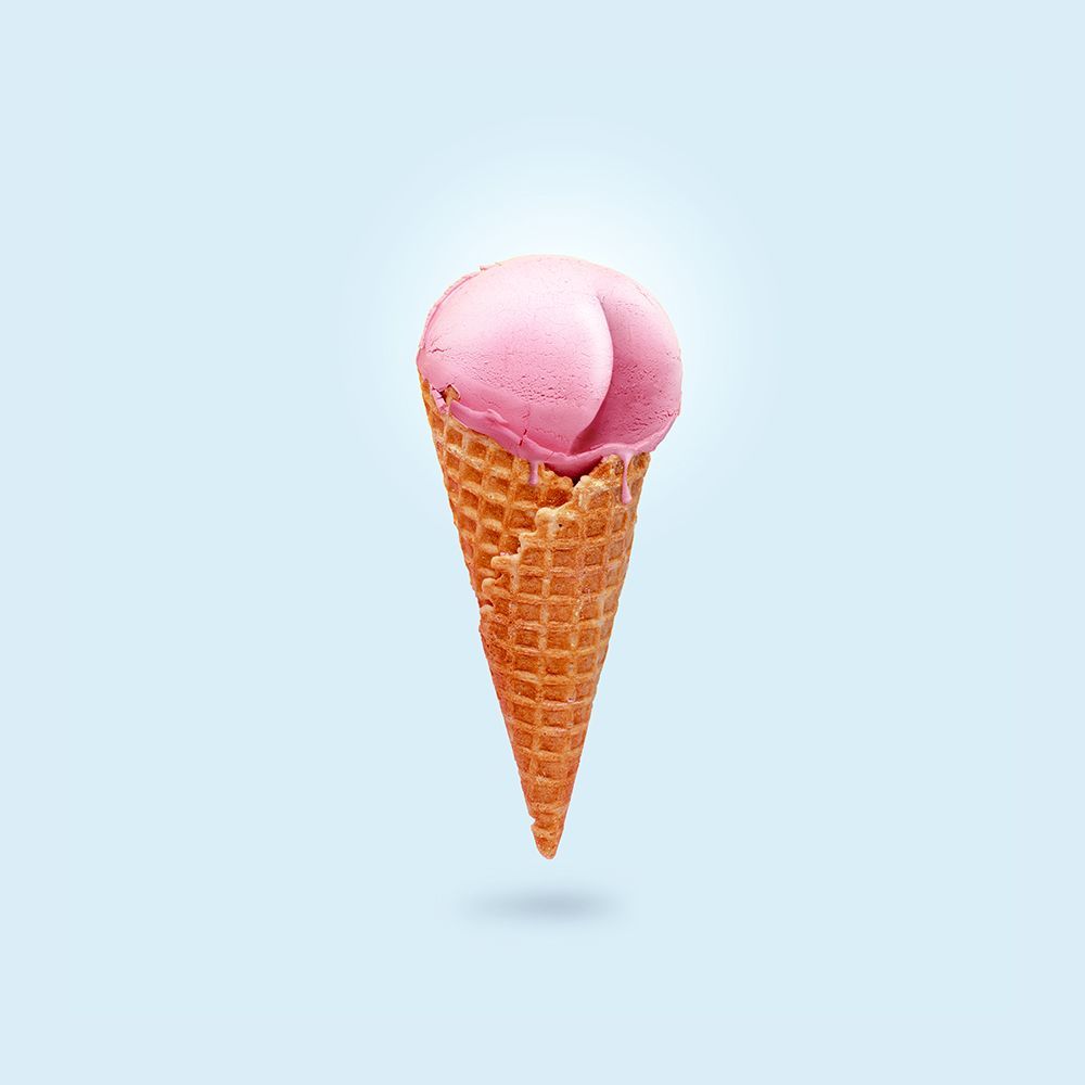 Ass Cream art print by Artem Pozdniakov for $57.95 CAD