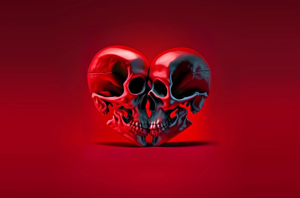 Death Love art print by Artem Pozdniakov for $57.95 CAD