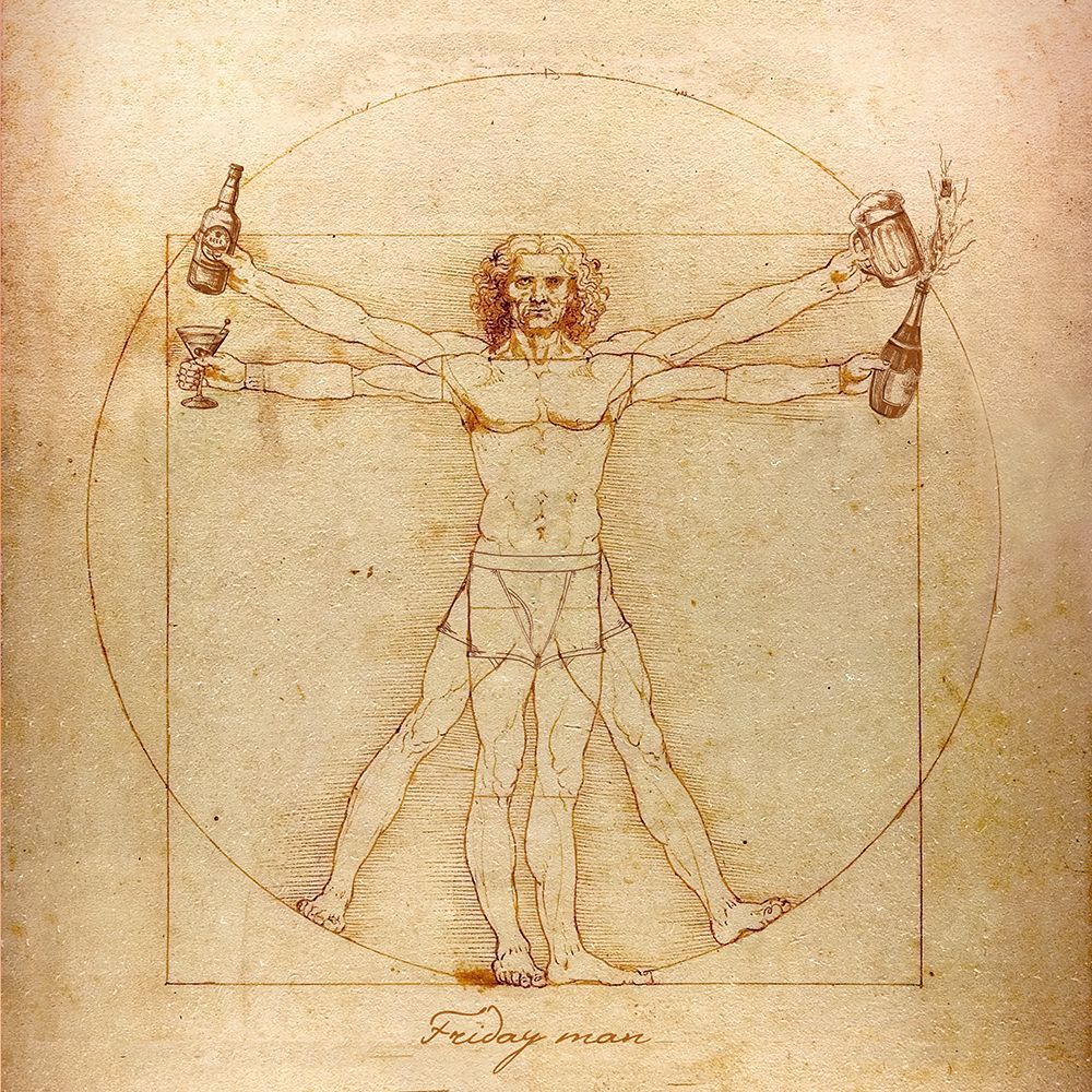 Friday Man art print by Artem Pozdniakov for $57.95 CAD