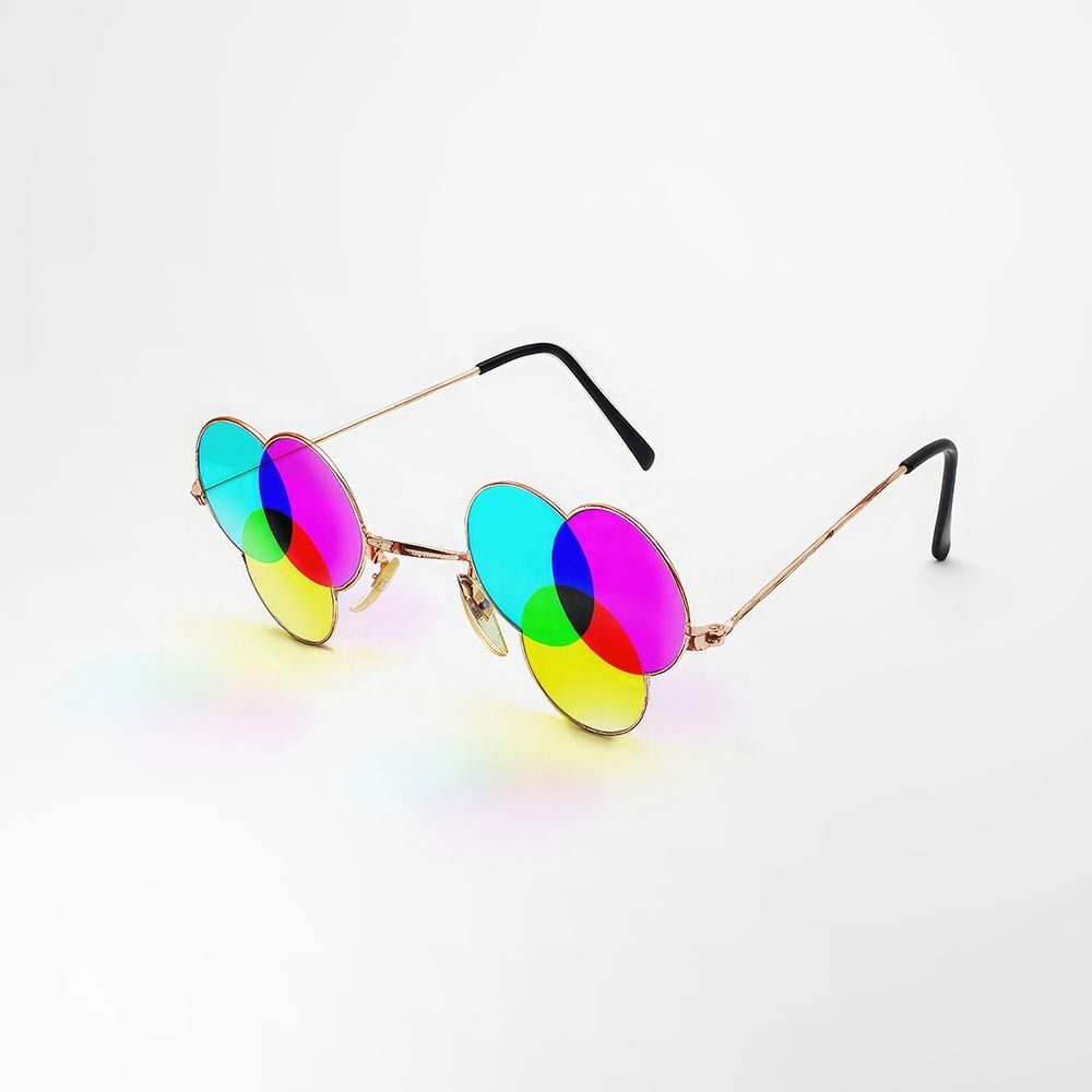 Cmyk Glasses art print by Artem Pozdniakov for $57.95 CAD