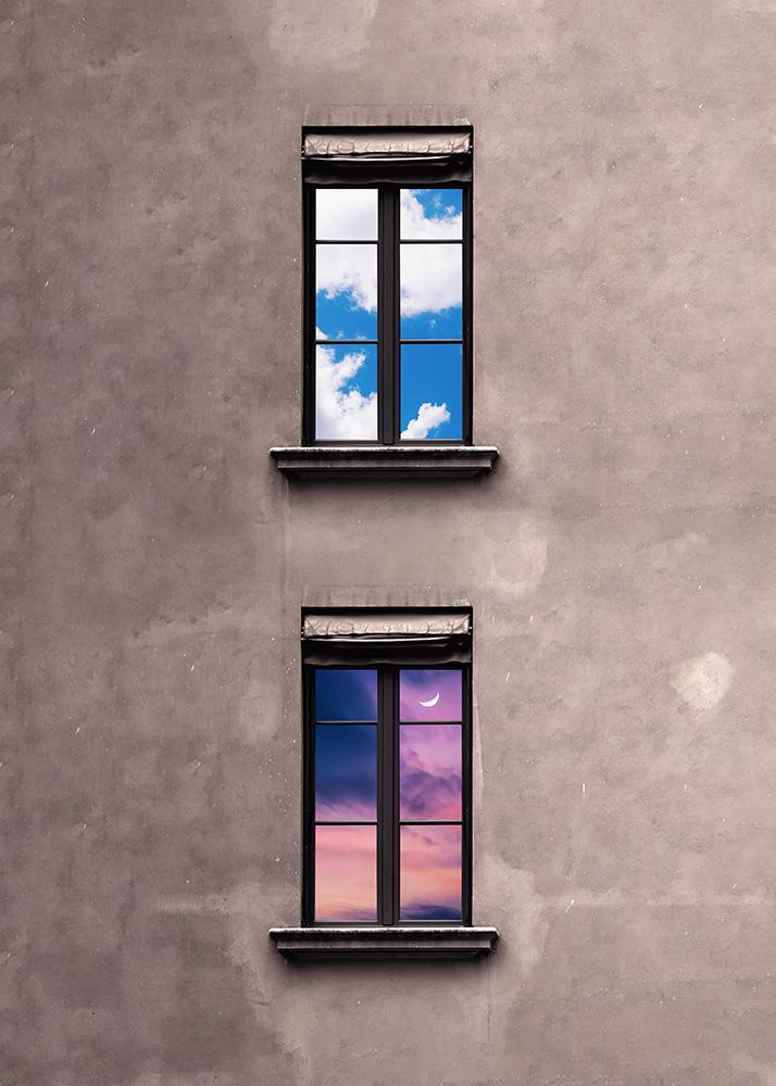 Morning and Night Windows art print by Al Barizi for $57.95 CAD