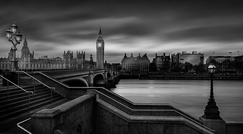 Queens Walk - London art print by Jobin Mathew for $57.95 CAD