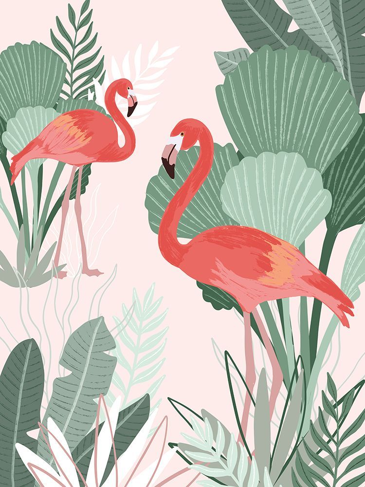 Flamingo Dreams art print by Goed Blauw for $57.95 CAD