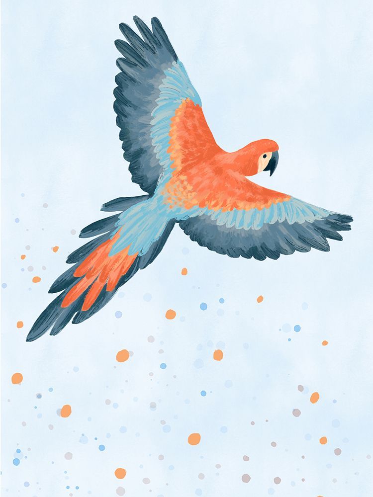 Fly With Me (blue) art print by Goed Blauw for $57.95 CAD
