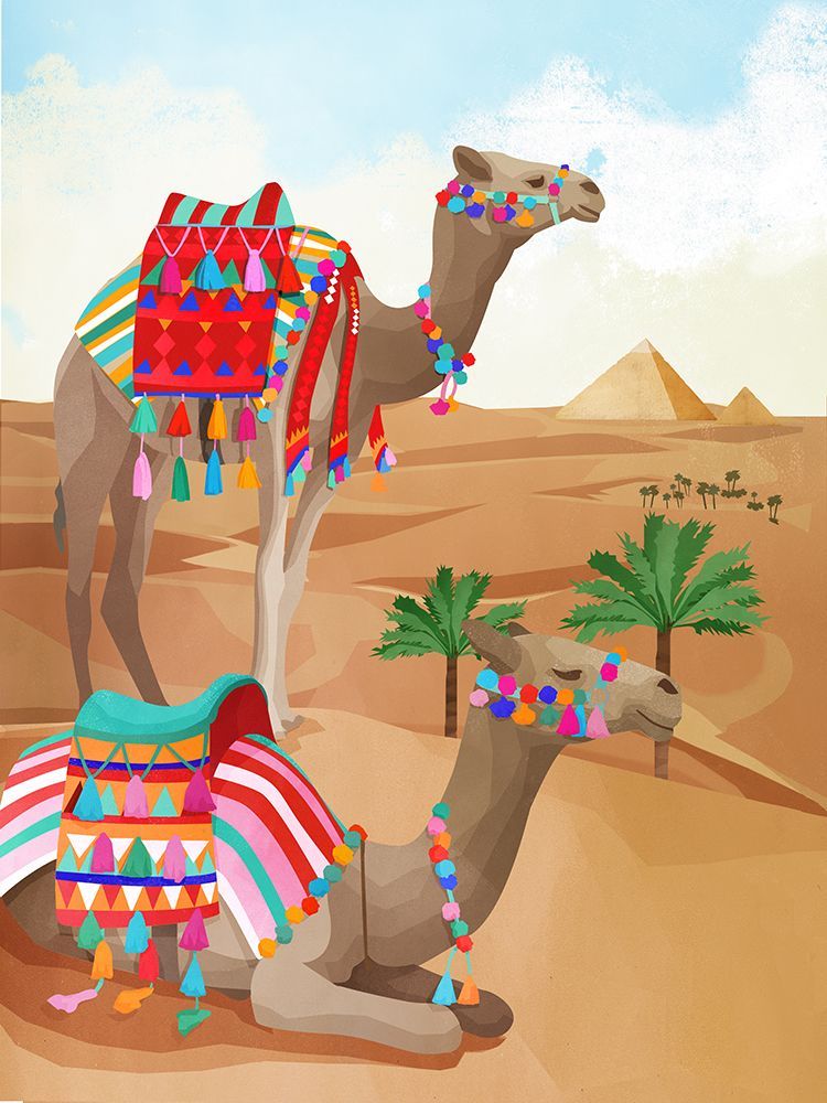 Desert Adventure art print by Goed Blauw for $57.95 CAD