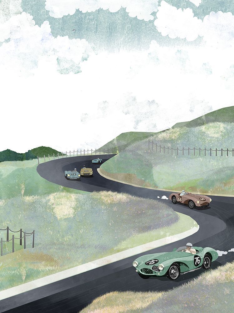 Zandvoort Circuit art print by Goed Blauw for $57.95 CAD