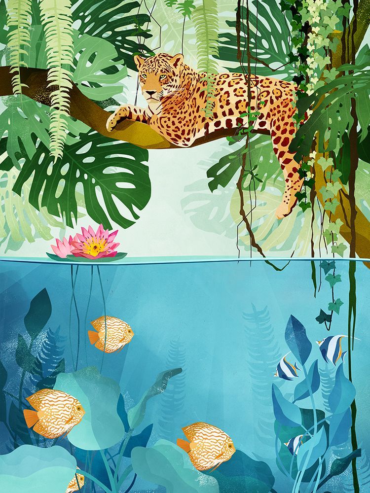 Welcome To the Jungle art print by Goed Blauw for $57.95 CAD