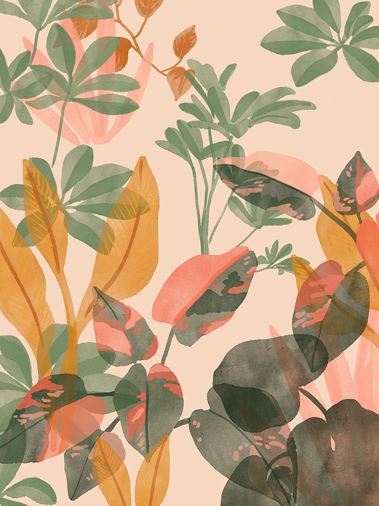 Tropical Mess art print by Goed Blauw for $57.95 CAD