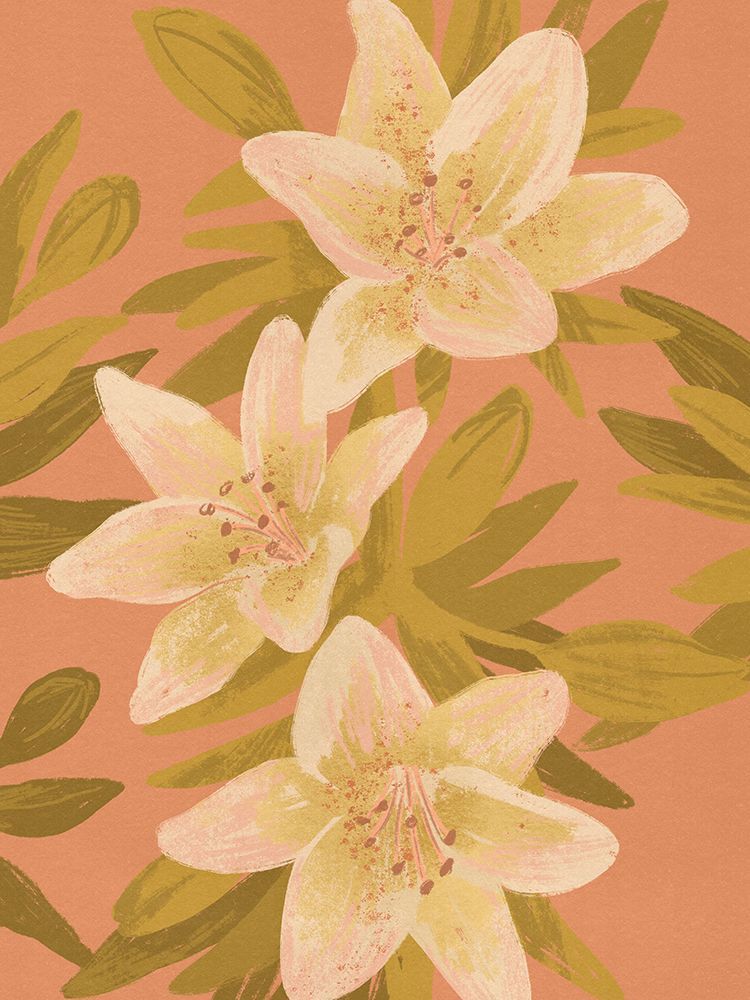 Lilies art print by Goed Blauw for $57.95 CAD