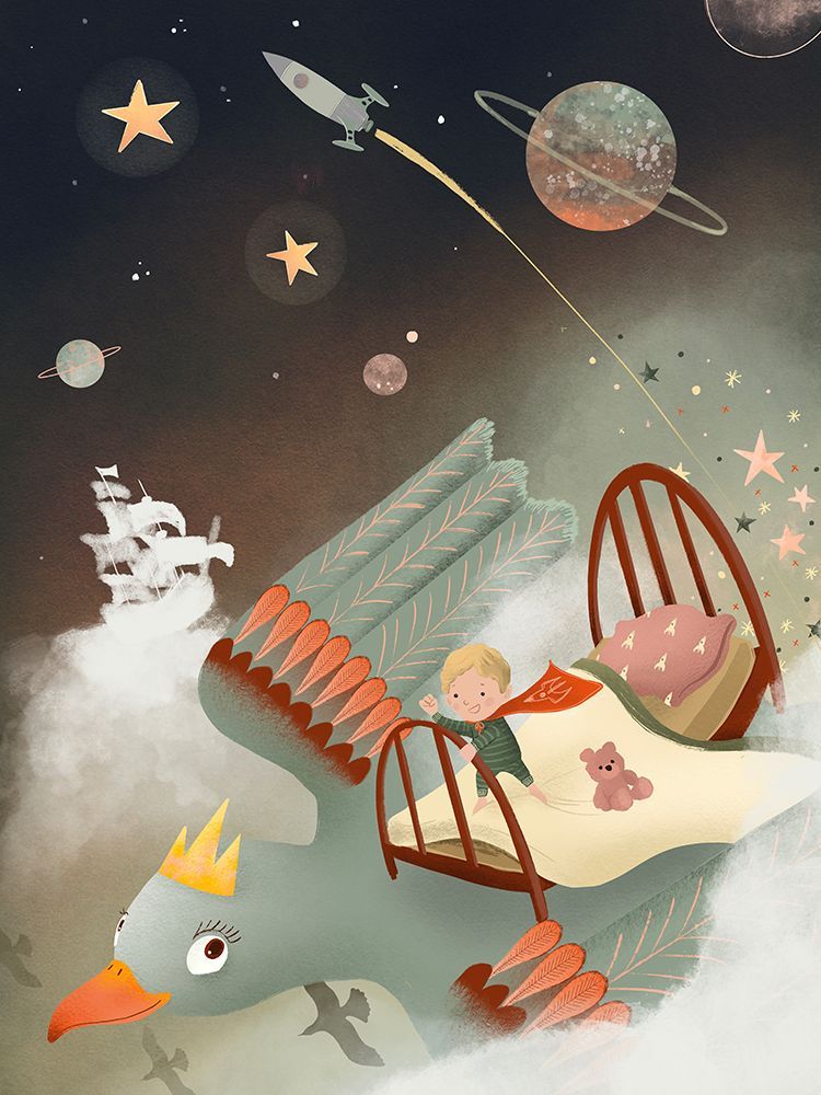 Dreamland art print by Goed Blauw for $57.95 CAD