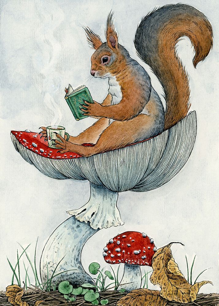 Tea Time art print by Lea Chaillaud for $57.95 CAD
