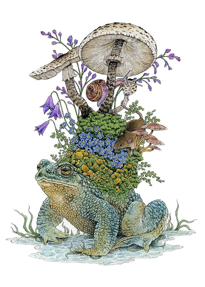 Away With the Fairies art print by Lea Chaillaud for $57.95 CAD