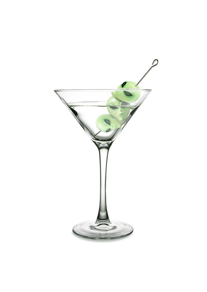 UFO Martini art print by Artem Pozdniakov for $57.95 CAD