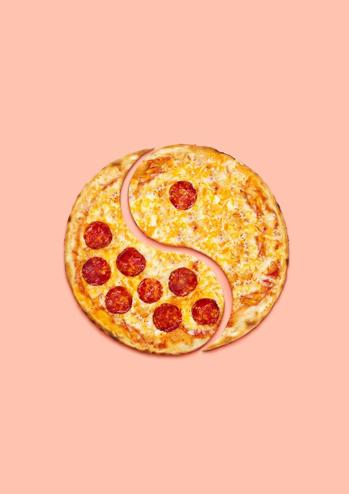 Pizza Balance art print by Artem Pozdniakov for $57.95 CAD