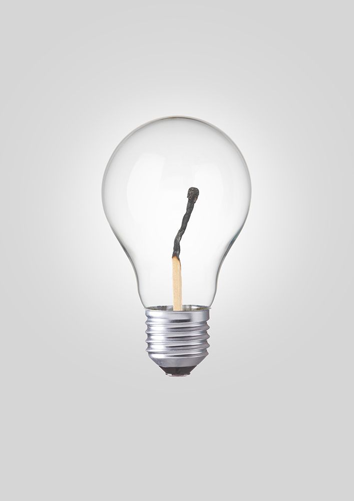 Burned Idea art print by Artem Pozdniakov for $57.95 CAD