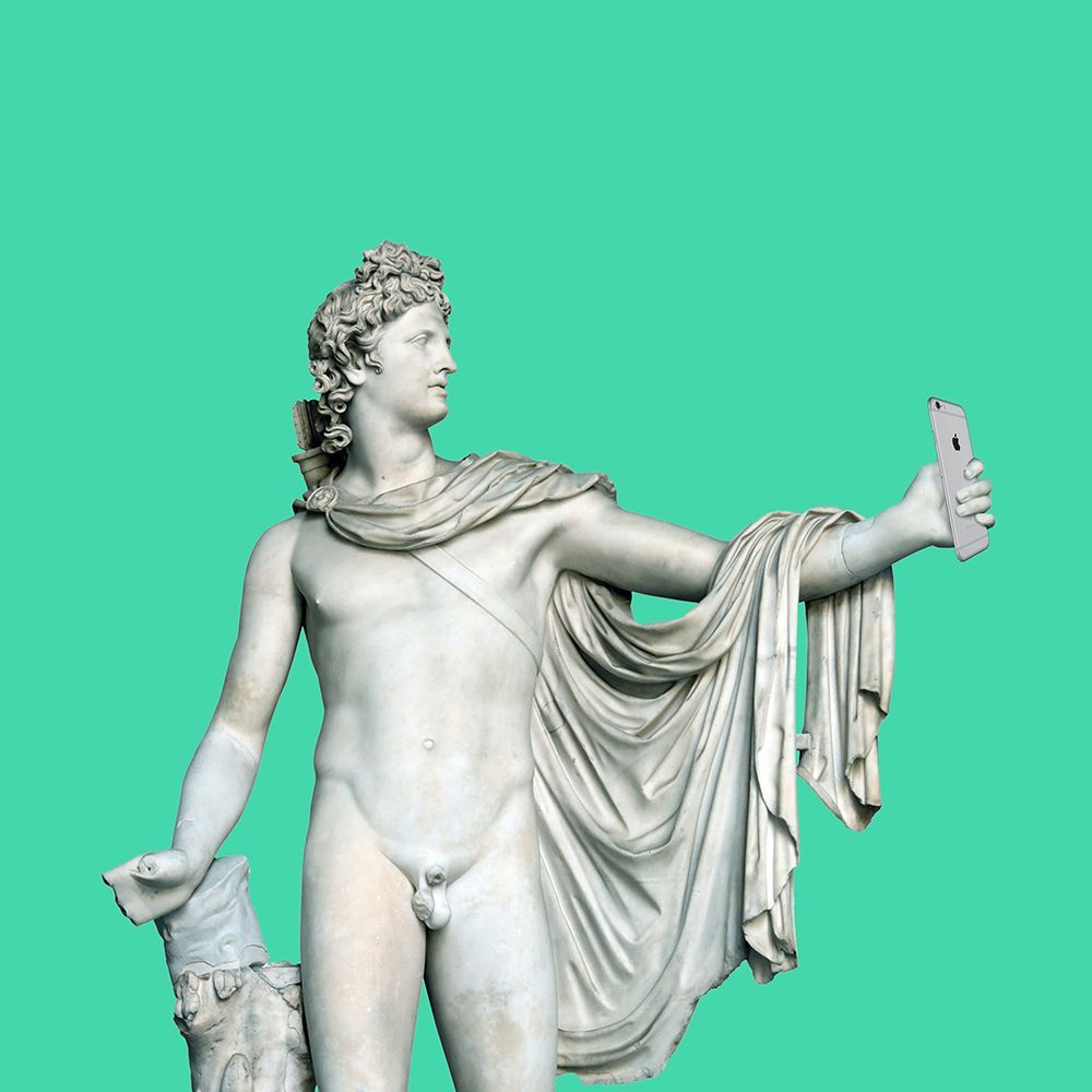 Antique Selfie art print by Artem Pozdniakov for $57.95 CAD