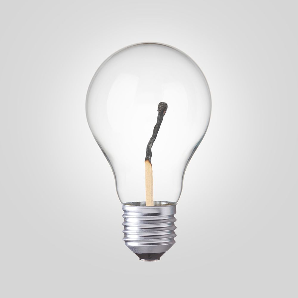 Burned Idea art print by Artem Pozdniakov for $57.95 CAD