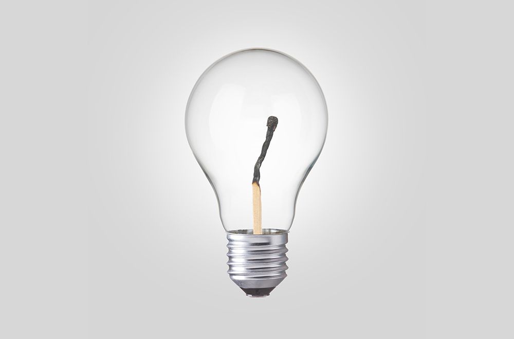 Burned Idea art print by Artem Pozdniakov for $57.95 CAD