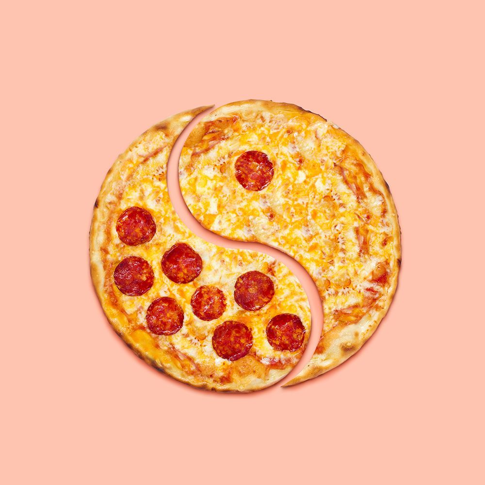 Pizza Balance art print by Artem Pozdniakov for $57.95 CAD
