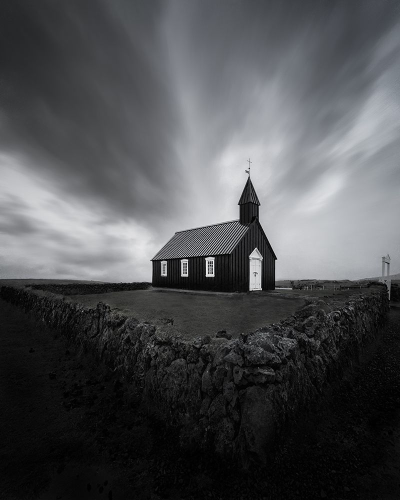 Black Church art print by Chuan Chen for $57.95 CAD