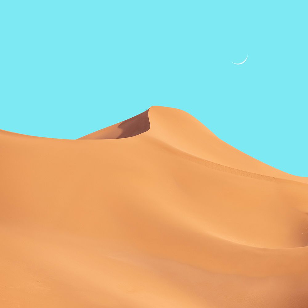 Desert Dune Crescent art print by zhulin for $57.95 CAD