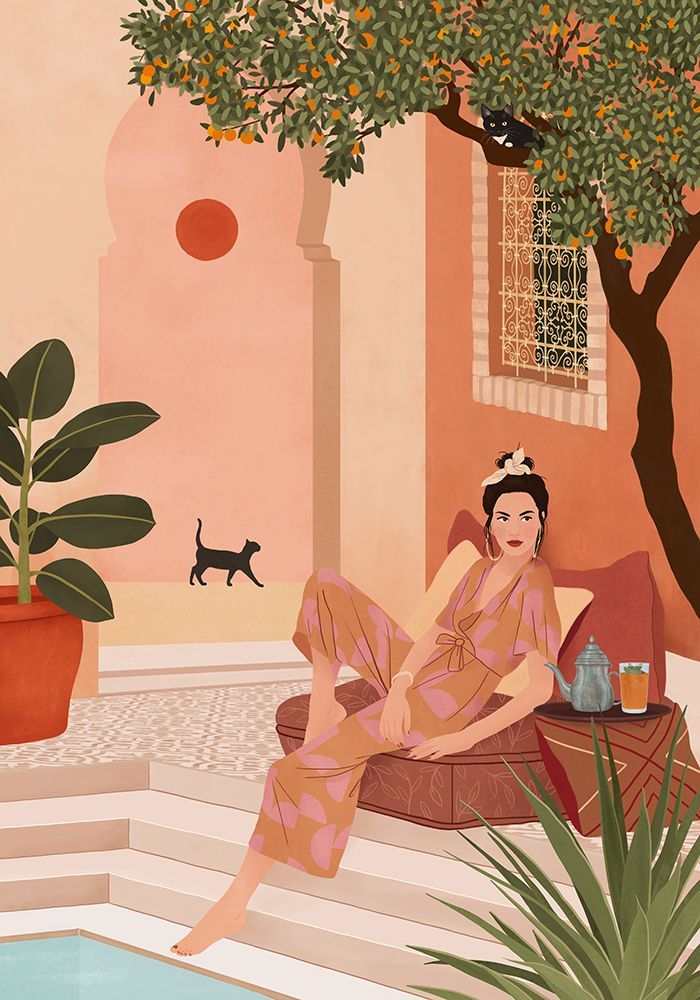 Secret Garden art print by Petra Holikova for $57.95 CAD