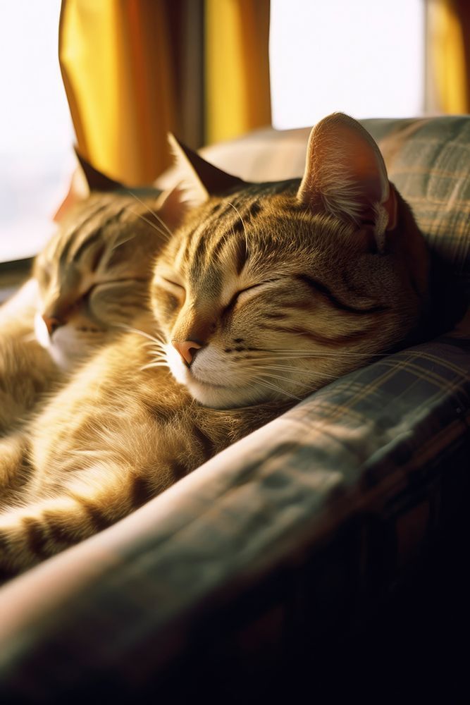 Resting Van Cats art print by Treechild for $57.95 CAD