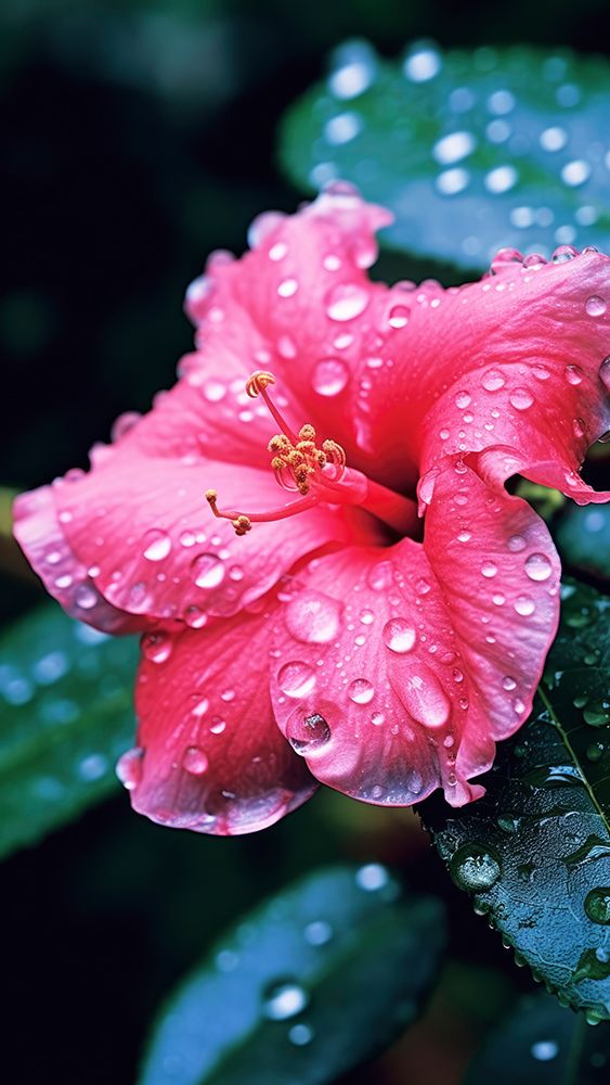 Pink Hibiscus art print by Treechild for $57.95 CAD