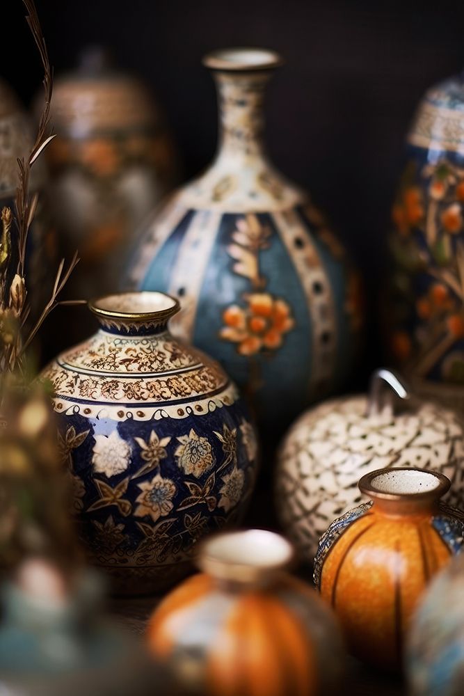 Moroccan Still Life No 13 art print by Treechild for $57.95 CAD