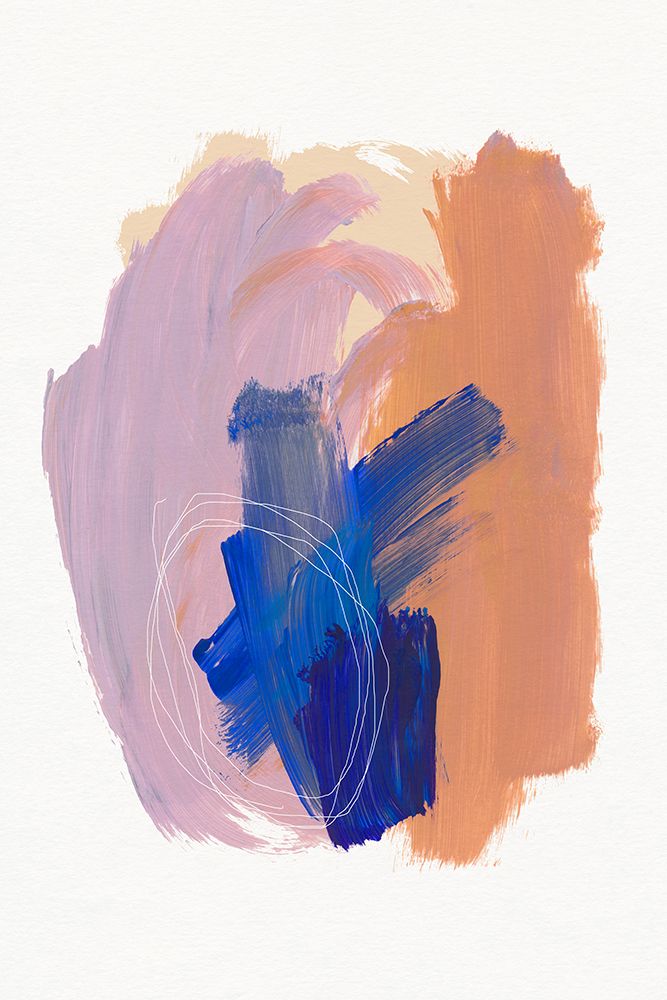 Abstract Brush Strokes 90 art print by Mareike Bohmer for $57.95 CAD
