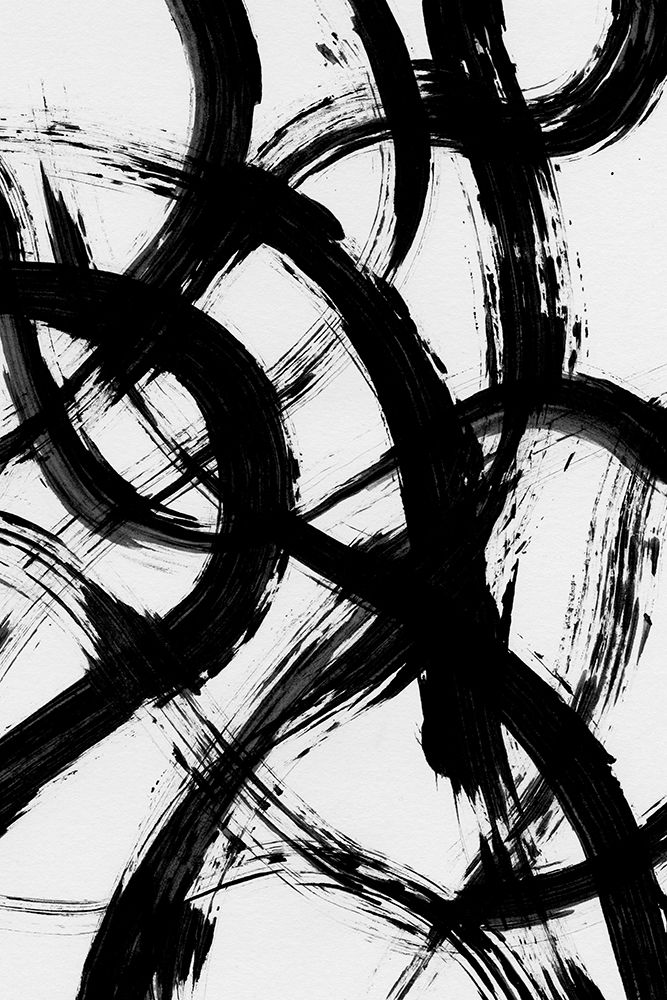 Abstract Brush Strokes 98X art print by Mareike Bohmer for $57.95 CAD